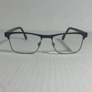 Lacoste L2198 Eyeglasses Black Semi Rim Rectangular 55-18-145 unisex